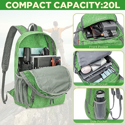 ZOMAKE 20L Lightweight Packable Hiking Backpack (image 2)