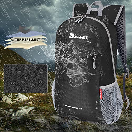 ZOMAKE 20L Packable Backpack - Water-Resistant Day Bag (image 3)