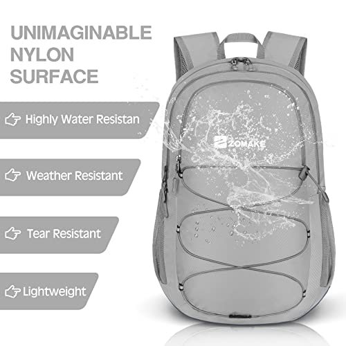 ZOMAKE 28L Packable Backpack (Silver Grey) (image 4)