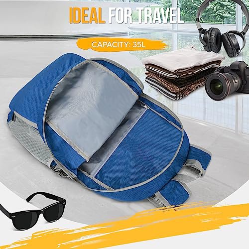 ZOMAKE 35L Packable Backpack (Dark Blue) (image 2)