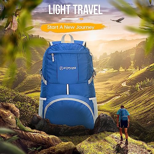 ZOMAKE 35L Packable Backpack (Dark Blue) (image 5)