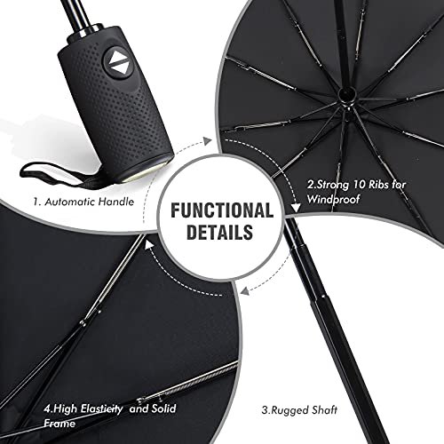 ZOMAKE Compact Travel Umbrella - Lightweight (image 2)