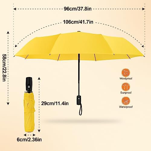 ZOMAKE Compact Travel Umbrella - Lightweight (image 5)