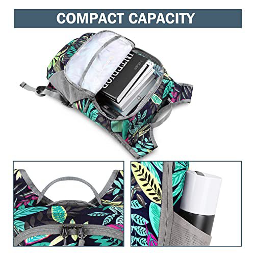 ZOMAKE Lightweight Packable Backpack 18L (Mixed Color-Leaves) (image 2)