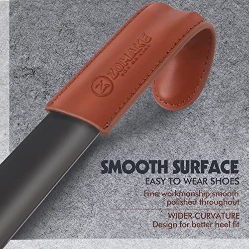 ZOMAKE Long Metal Shoe Horn (16.5") (image 4)