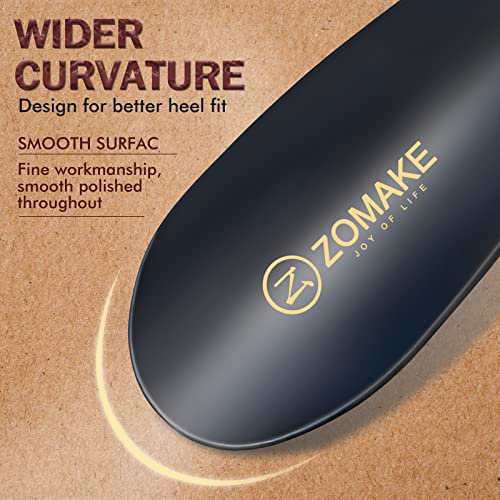 ZOMAKE Metal Shoe Horn 16.5" & 7.5" - Travel Shoe Spoon (image 2)