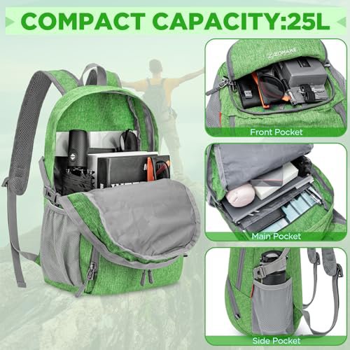 ZOMAKE Packable Backpack - Lightweight Hiking Daypack (image 2)