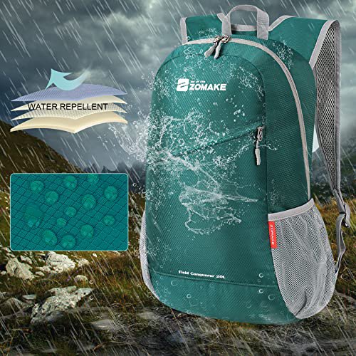 ZOMAKE Packable Daypack 10/20L - Water-Resistant Backpack (image 3)