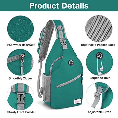 ZOMAKE Sling Bag (Army Green) (image 4)