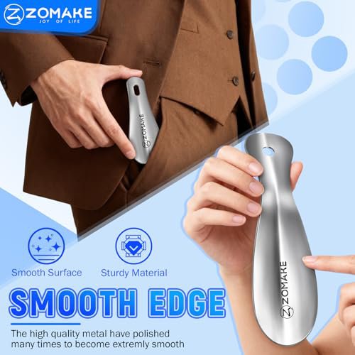 ZOMAKE Stainless Steel Travel Shoe Horn (image 2)