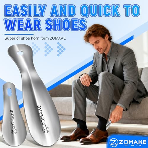 ZOMAKE Stainless Steel Travel Shoe Horn (image 5)