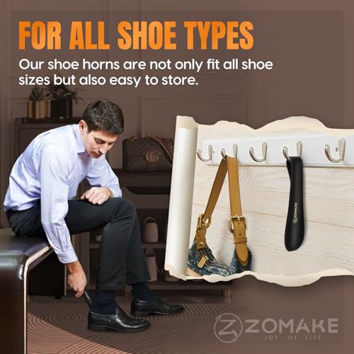 ZOMAKE Travel Shoe Horn (1 Pcs 7.5'') (image 4)