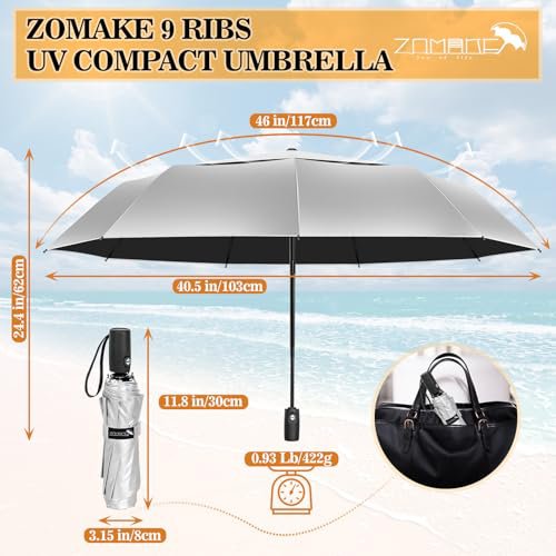 ZOMAKE UV Compact Umbrella UPF 50+